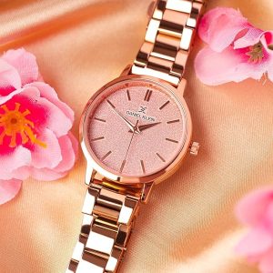 Daniel Klein Analog Rose Gold Dial Women's Watch
